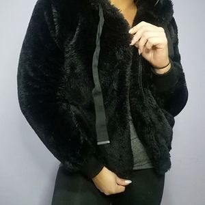 Teddy zip up sweater